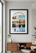 Personalised Daddy, Dada Print, Custom Keepsake, Fathers Day Gift, Birthday Gift Aluminium Wall art