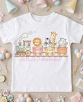 Personalised girls train birthday T-shirt, 1st, 2nd, 3rd birthday party outfit