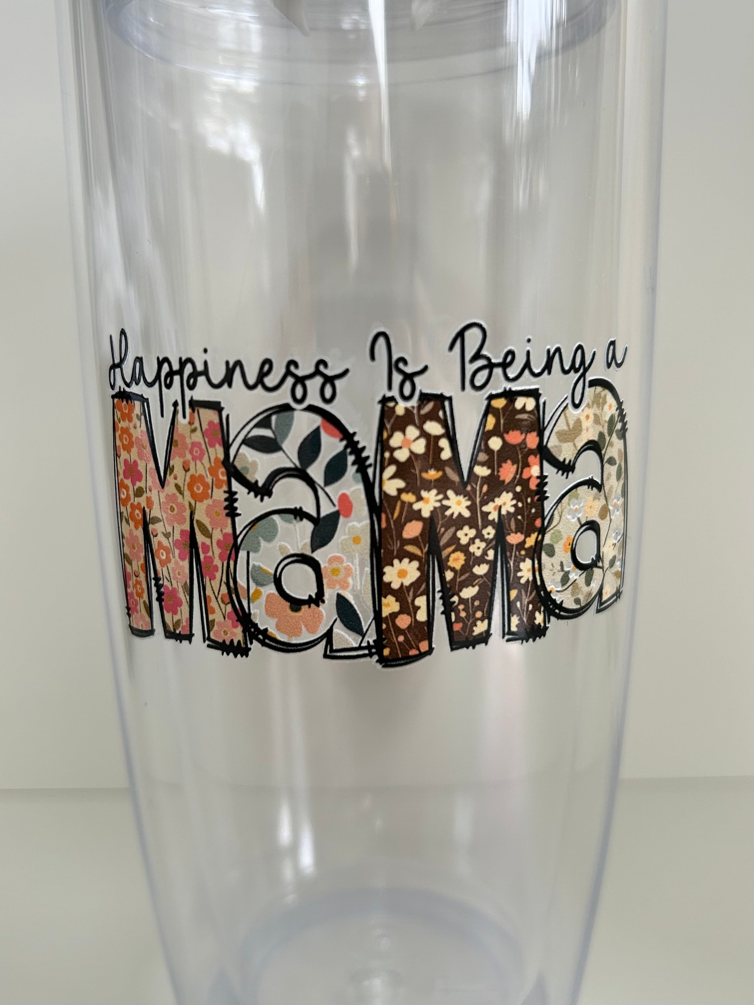Mama Floral Coffee Cup, Mother's Day Gift, Birthday gift, Gifts for her